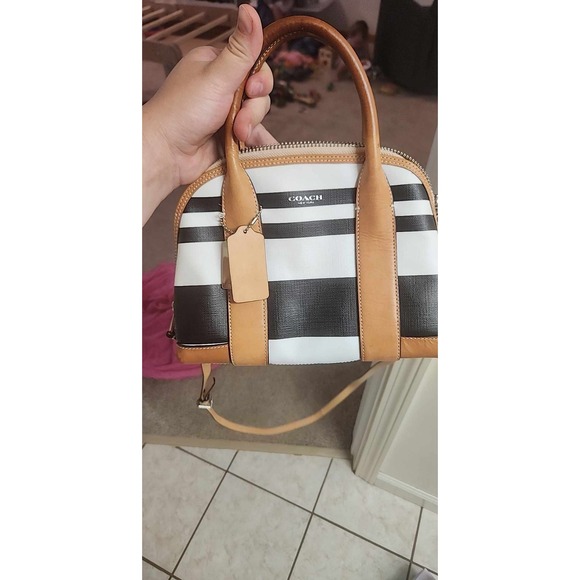Coach Mini Leather Crossbody Bag Y2k - Picture 1 of 3